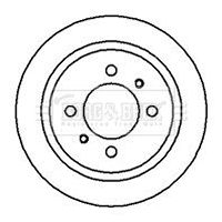 BORG & BECK BBD4096