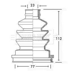 BORG & BECK BCB2532