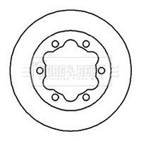 BORG & BECK BBD5725S