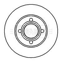 BORG & BECK BBD4950