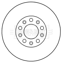 BORG & BECK BBD5205