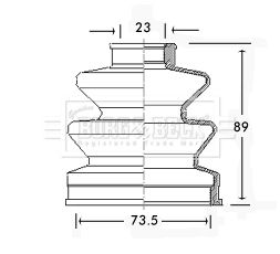 BORG & BECK BCB2457