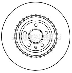 BORG & BECK BBD5991S