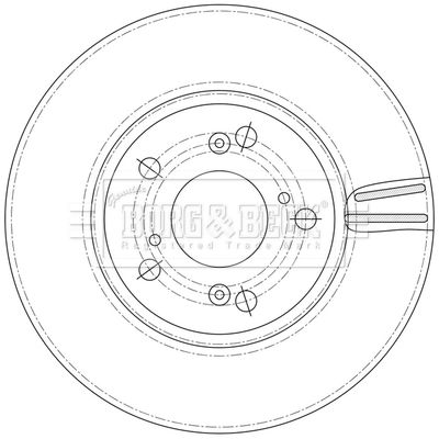 BORG & BECK BBD5593