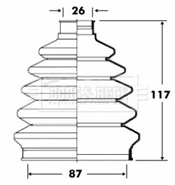 BORG & BECK BCB6077