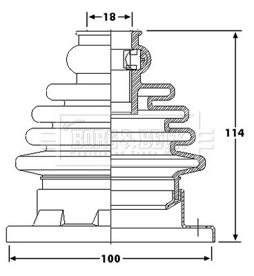 BORG & BECK BCB6184