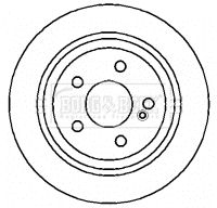 BORG & BECK BBD4353