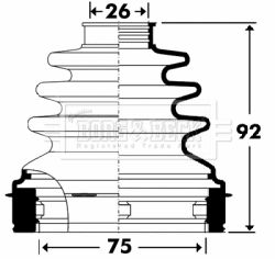 BORG & BECK BCB2906