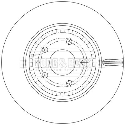 BORG & BECK BBD6228S