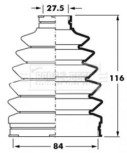 BORG & BECK BCB6017