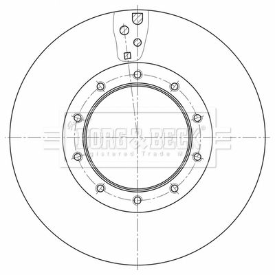 BORG & BECK BBD32612