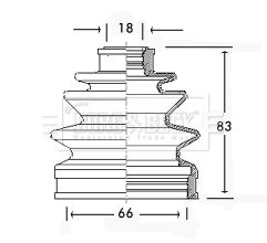 BORG & BECK BCB2243