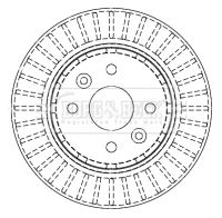 BORG & BECK BBD4442