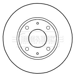 BORG & BECK BBD5281