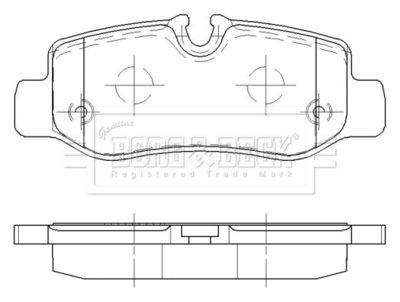 BORG & BECK BBP2508