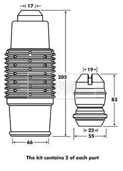 BORG & BECK BPK7057