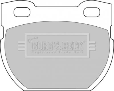 BORG & BECK BBP1250