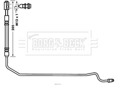 BORG & BECK BBH7911