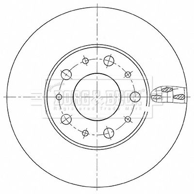 BORG & BECK BBD6154S