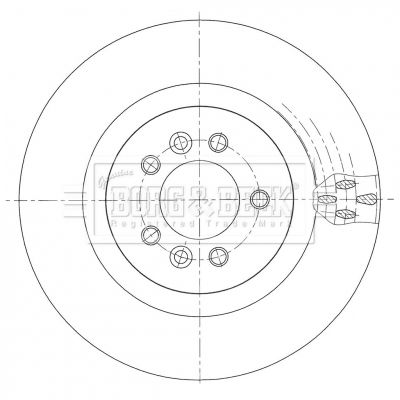 BORG & BECK BBD6110S