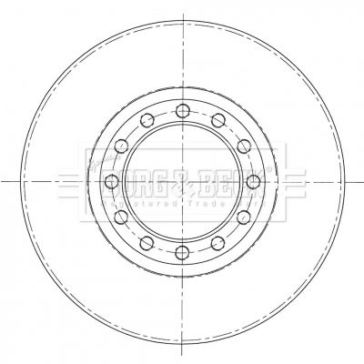 BORG & BECK BBD6090S