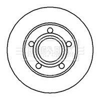 BORG & BECK BBD4899