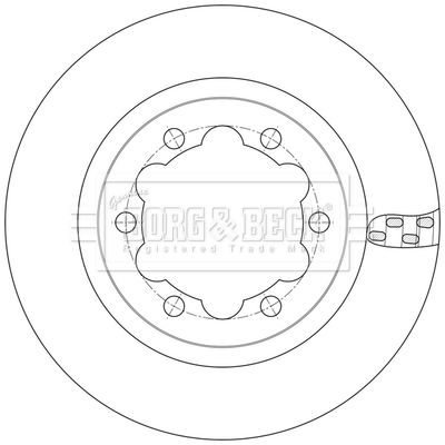 BORG & BECK BBD6255S