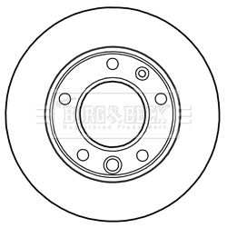 BORG & BECK BBD5134