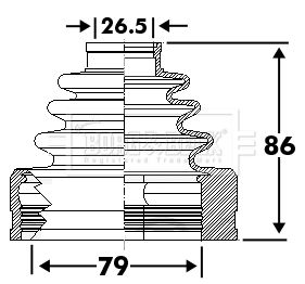 BORG & BECK BCB6110