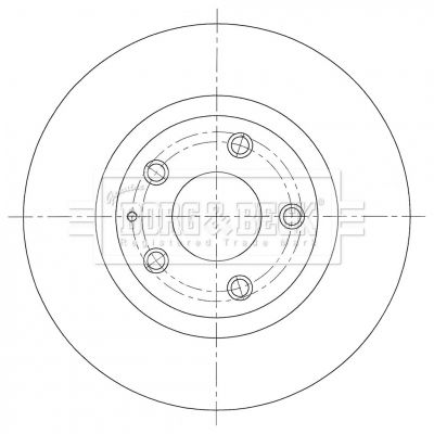 BORG & BECK BBD5381