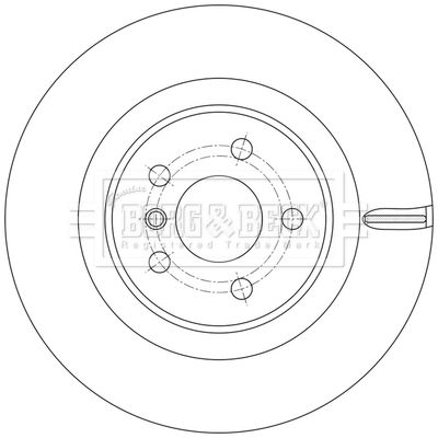 BORG & BECK BBD5611