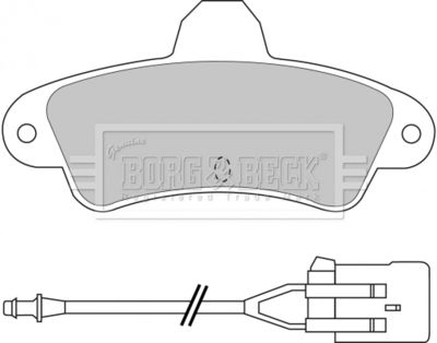 BORG & BECK BBP1437