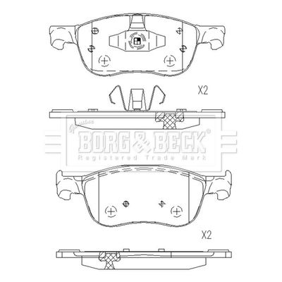 BORG & BECK BBP2665