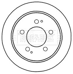 BORG & BECK BBD5169