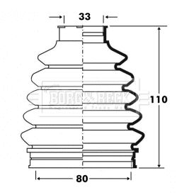 BORG & BECK BCB6096