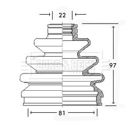 BORG & BECK BCB2251