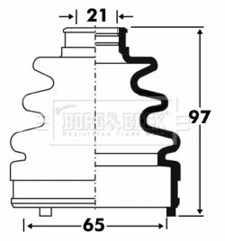 BORG & BECK BCB2859 BORG & BECK BCB2859