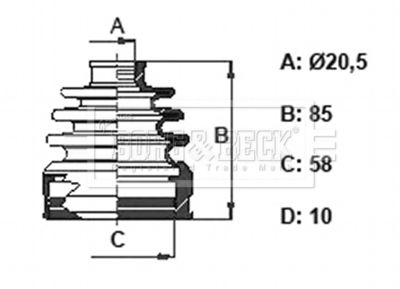 BORG & BECK BCB6371