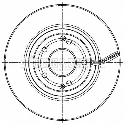 BORG & BECK BBD5504