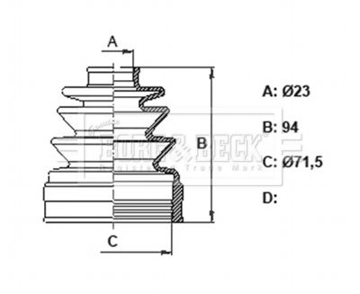 BORG & BECK BCB6350