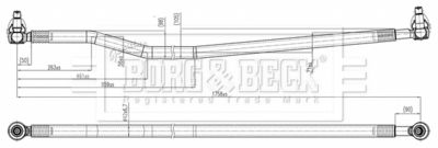 BORG & BECK BTR33214 BORG & BECK BTR33214