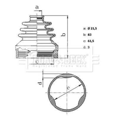 BORG & BECK BCB6156