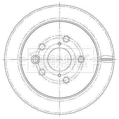 BORG & BECK BBD5461