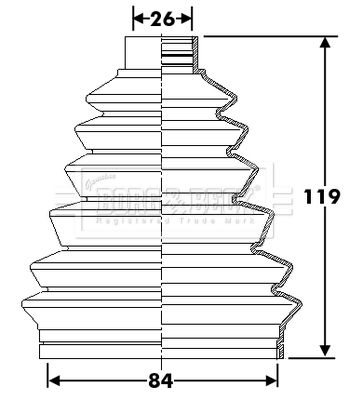 BORG & BECK BCB6279