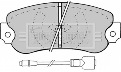 BORG & BECK BBP1258