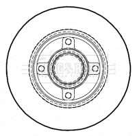 BORG & BECK BBD5935S