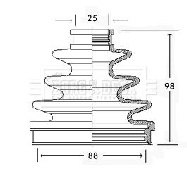 BORG & BECK BCB2345