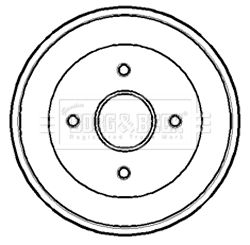 BORG & BECK BBR7168