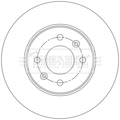 BORG & BECK BBD5549