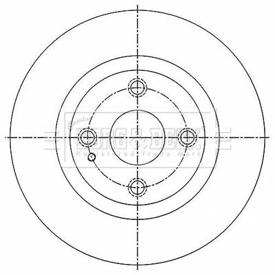 BORG & BECK BBD5518